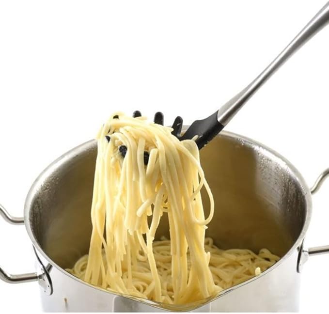 Norpro Stainless Steel and Silicone Pasta Server