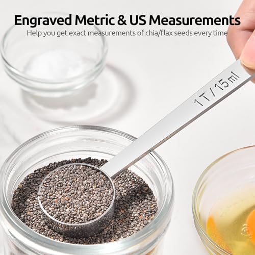 U-Taste Coffee Scoop 1 Tablespoon, 4.3in Long Handle Tbsp Measuring Spoon