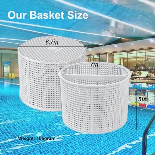 Pool Skimmer Basket Replacement,for Hayward Swimming Pool Skimmer SPX1082CA & Aladdin B-152 Skimmer Models,SP1082 SP1083 SP1084 1085 1086 SP1075 1075T 1076 1077 Skimmers Basket