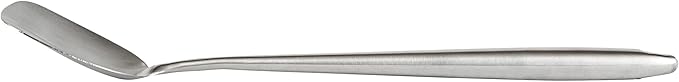 Motomori 17 Inch Wok Spatula, 1 Wide Cooking Turner - Hanging Hole, Extra Long Handle, 304 Stainless Steel Chinese Cooking Spatula, Dishwashable, For Stirring, Flipping, Frying - Restaurantware