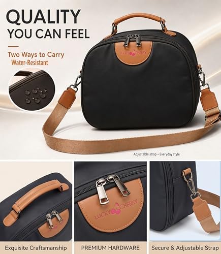 Insulated Lunch Box Lunch Bag for Women Teen Girls Teacher Mom,Soft Cooler | Large-Capacity | Water Resistant | Adjustable Strap Stylish Lunch Tote for School Office Work Travel Picnic