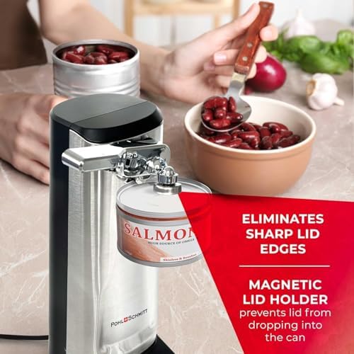 POHL SCHMITT Electric Can Opener, Knife Sharpener & Bottle Opener
