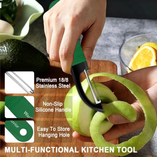 Peelers for Kitchen, Swivel Vegetable Peeler and Y-Shaped Potato Peeler
