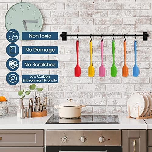 Irenare 84 Pcs Mini Silicone Spatulas Bulk, 8.3 Inch, Cute