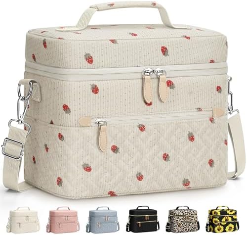 Capolo Lunch Bag for Women Men Insulated Lunch Tote Leakproof Lunchbox Bags