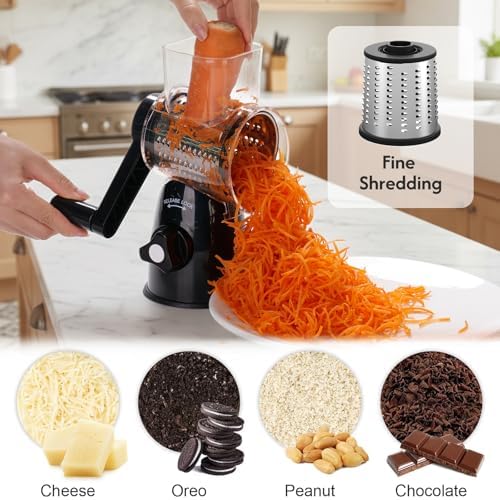 JIUMEXES Rotary Cheese Grater