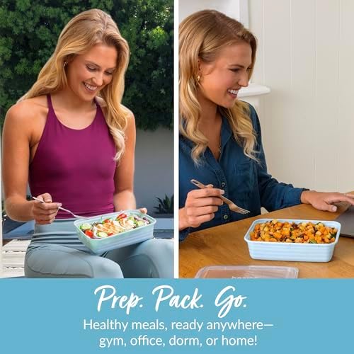 Bentgo Prep Meal Prep Containers with Lids, 20 Piece, PFAS & BPA-Free