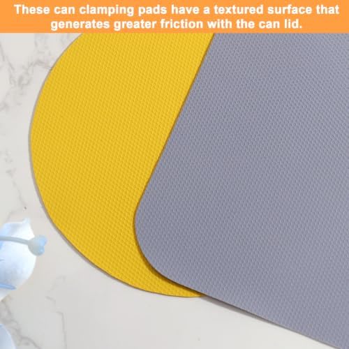 LUTER 4pcs Jar Opener Gripper Pad for Seniors with Weak Hands, Rubber
