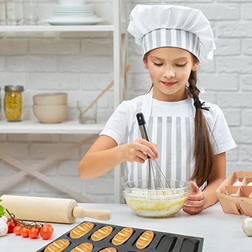 Dioycli Bread Mold for Baking Silicone Mini Baguette Bread Pan, 12-Loaf