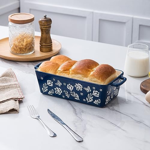 Wisenvoy Bread Pan Loaf Pan Ceramic Bread Pans for Baking Meatloaf Pan Nonstick Loaf Pans