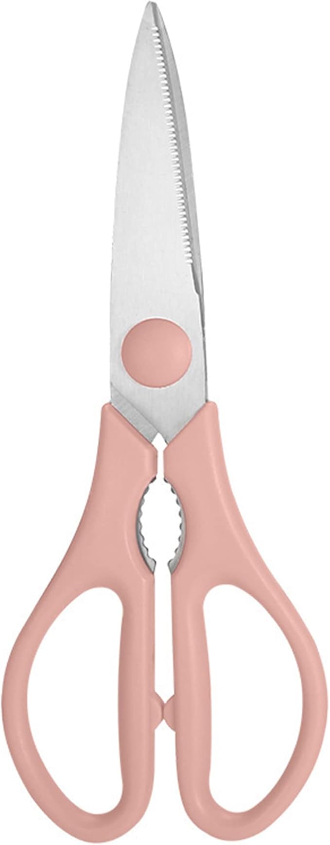 Kitchen Scissors, Rkqoa Pink Kitchen Shears Set Heavy Duty Cooking Scissor, Dishwasher Safe Stainless Steel Sharp Utility Shear for Cooking, Everyday use