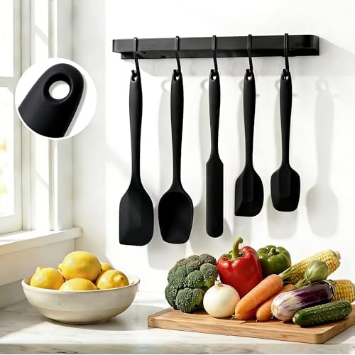 5 Pieces Silicone Spatula Set