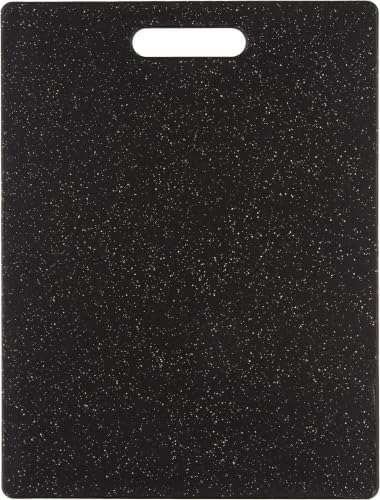 Dexas Grippboard Cutting Board with Non-Slip Feet, 11 by 14.5 inches, Dark Granite pattern and Black (Pack of 6)