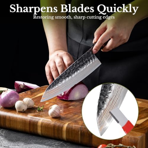 Garden Tool Pruning Shear Blade Sharpener, Kitchen Knife Sharpener