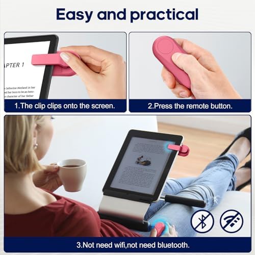 Page Turner for Kindle Remote Control for iPhone iPad Tablets eReaders