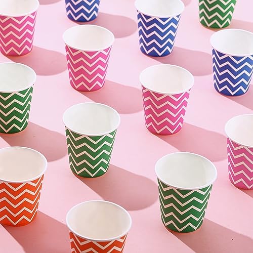 JOLLY PARTY 1000 Pack 5oz Paper Cups, Disposable Small Mouthwash Cups