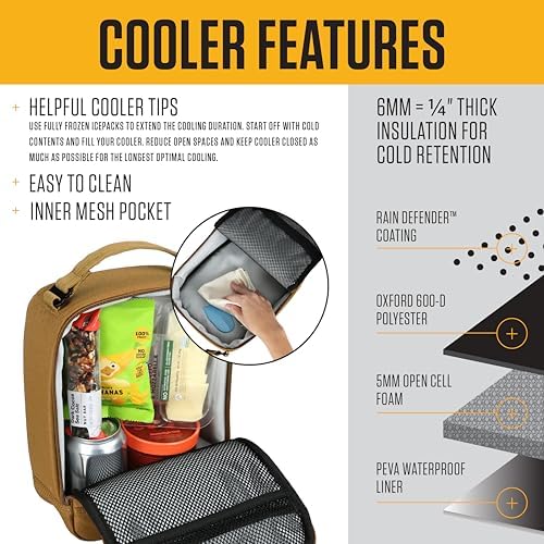 Carhartt Insulated Lunch Box Harbor Teal
