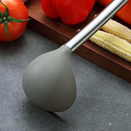Berglander Ladle, Non-stick Silicone Kitchen Ladle, Soup Ladle, Cooking Ladle Soup Spoon For Cooking, Dishwasher Safe, Easy to Clean
