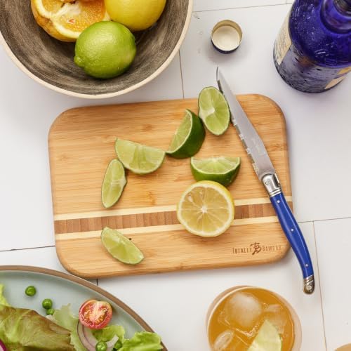 Totally Bamboo Barbados Small Bamboo Cutting Board, 9 x 6.5 Inches