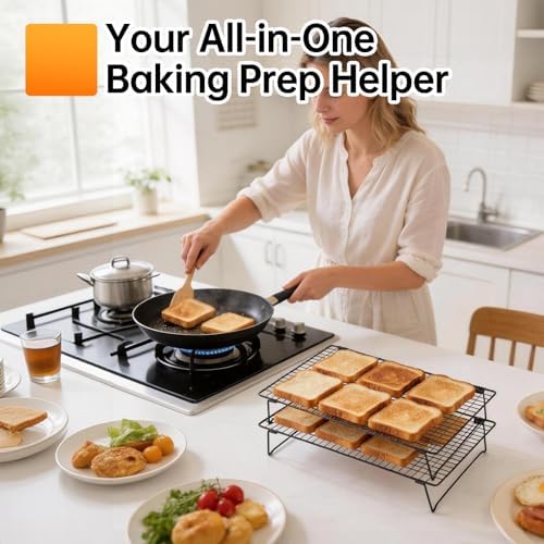 Cooling Racks for Cooking and Baking, Bread Cooling Rack Sourdough, 2PCS