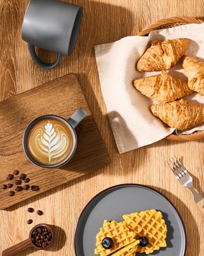 famiware Mercury Coffee Mugs 13 oz, Coffee Mugs Set of 6 with Handle