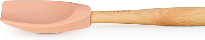 Le Creuset Silicone Craft Series Spatula Spoon, 11 3/8" x 2 1/8", Peche