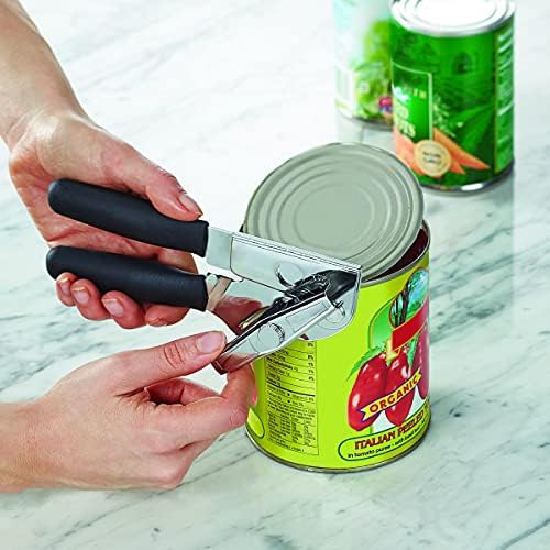 Swing-A-Way Comfort Grip Stainless Steel Can Opener - Black