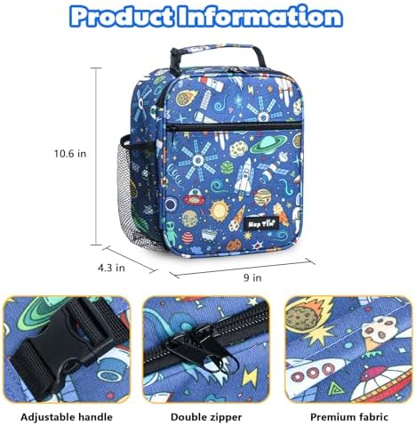 Hap Tim Insulated Lunch Bag Women, Reusable Lunch Box for Women & Men, Adluts Lunchbox for Work, Portable Lunchbag（18654-XK）