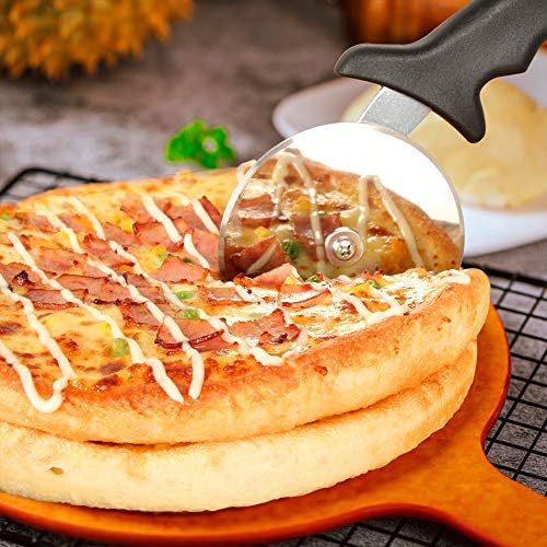 Yinghezu Stainless Steel Pizza Cutter Wheel Pizza Slicer