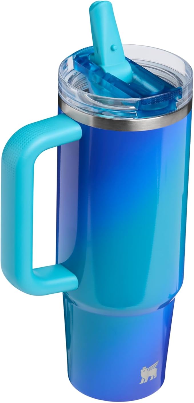 STANLEY Quencher ProTour Flip Straw Tumbler with Leakproof Lid | Built-In Straw & Handle | Cupholder Compatible for Travel | Insulated Stainless Steel Cup | BPA-Free