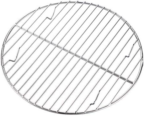 CAMPINGMOON Round Cooling Rack Roasting Rack for Baking Stainless Steel W24 Diameter φ9.5inch/φ24cm