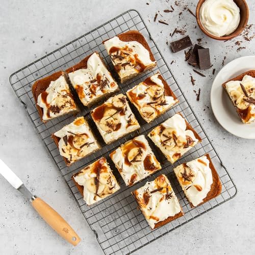 Nordic Ware Natural Aluminum Commercial Rectangular Cake Pan, Exterior dimensions 12.9 x 9.5 x 2.5 inches and interior dimensions 12.1 x 8.8 x 2.5 inches