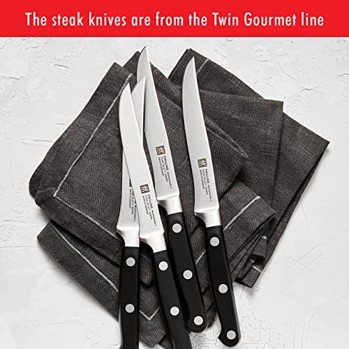 ZWILLING Professional S 18-Piece Razor-Sharp German Block Knife Set, Made in Company-Owned German Factory with Special Formula Steel perfected for almost 300 Years, Dishwasher Safe