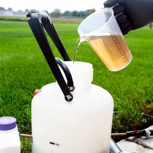 16oz, 1 Pint (2 cup) Measure Pitcher - Convenient Conversion Chart – Multi Purpose Food Grade Great for Cooking, Hobbies, Shop Oil, Fluids, Pool Spa and Lawn with High Chemical Resistance by Turnah