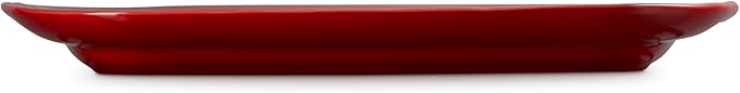Le Creuset Stoneware Serving Platter, 16.25", Cerise