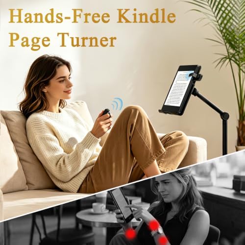 Remote Control Page Turner Ring for Kindle Paperwhite Oasis Scribe Kobo