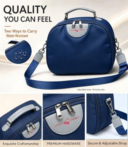 Insulated Lunch Box Lunch Bag for Women Teen Girls Teacher Mom,Soft Cooler | Large-Capacity | Water Resistant | Adjustable Strap Stylish Lunch Tote for School Office Work Travel Picnic