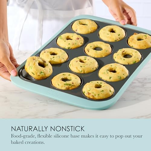 Chicago Metallic Silicone Donut Pan - 1.4 Inch