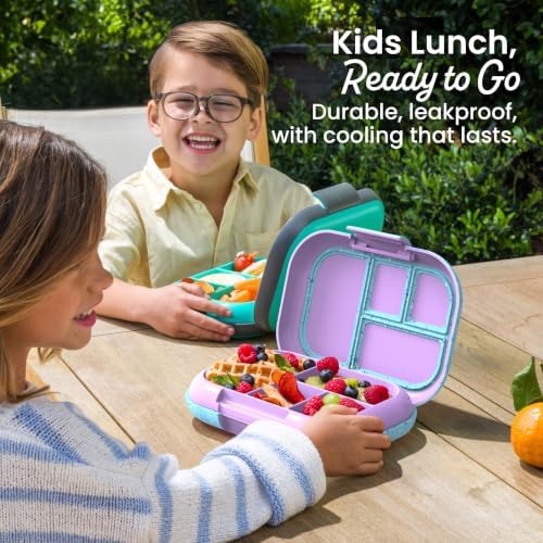 Bentgo Chill Kids 4-Compartment Bento Box Leakproof Lunch Box