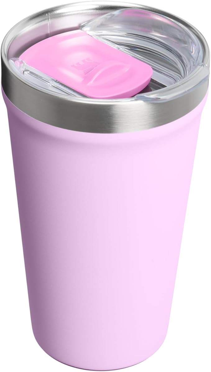 STANLEY Everyday Tumbler | Press Fit Drink Through Lid | Beverage, Coffee, and Cocktail Cup | Insulated Stainless Steel Wine Glass | BPA-Free