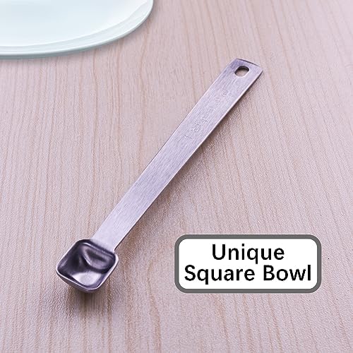 1PCS 1/8tsp(0.6ml) Tiny Measuring Spoon, Small Teaspoon for Tiny Amounts