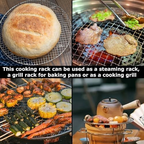 Round Cooling Rack 6 Inch With 20mm Legs