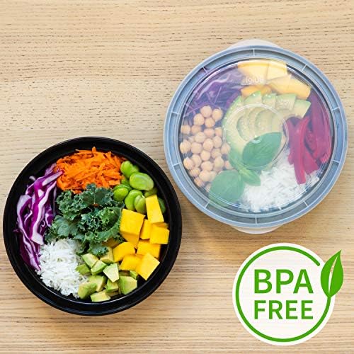 Igluu Meal Prep Containers Reusable (10 Pack) 1 Compartment – 28oz