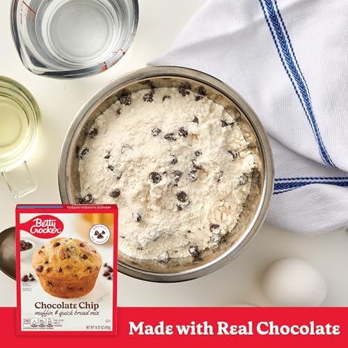 Betty Crocker Chocolate Chip Muffin & Quick Bread Mix, 14.75 oz