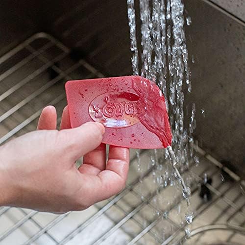 Lodge SCRAPERCOMBO Grill Scraper, Red/Black, 2 Count (Pack of 12)