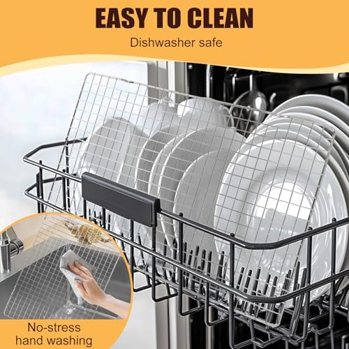 Cooling Racks for Cooking and Baking – 2 PCS 10" x 16" Heavy Duty 304 Stainless Steel Wire Rack, Oven & Dishwasher Safe Baking Cooling Rack for Grilling, Roasting – Fits Half Sheet Pan