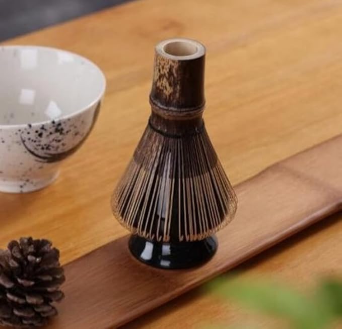Matcha Tea Whisk Holder Ceramic Holder for Bamboo Matcha Chasen fit for Chasen Tea Set Accessories