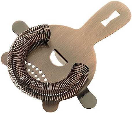 Barfly Bar Strainer, Antique Copper