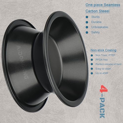 5 Inch Mini Pie Pan, 4-Pack Small Pie Tin