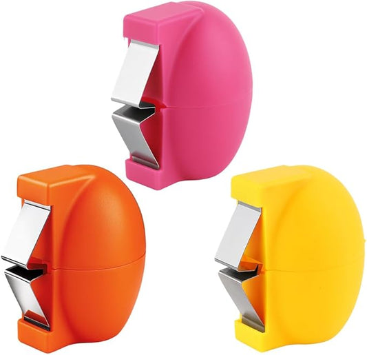 2026 New Egg Shell Opener, Stainless Steel Egg Cracker Tool, Multifunctional Egg Shell Opener for Raw & Hard-Boiled Eggs, Handheld Kitchen Gadget for Easy Peeling & Separating (MIXED, 3PCS)